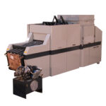 Horizontal baling press for waste POD 800