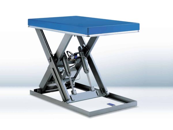 Industrial scissor lift table or platform