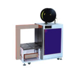 Semi-automatic strapping machine with PP and PET LM 120 Lateral