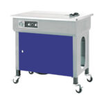 Semi-automatic strapping machine with PP and PET LM 600 grey blue