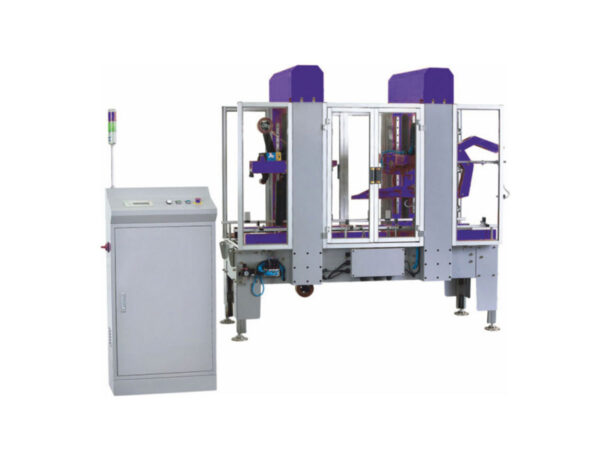 Carton sealer self adjustment with flat top system and 50 and 75 mm universal taping head LM 300 AH